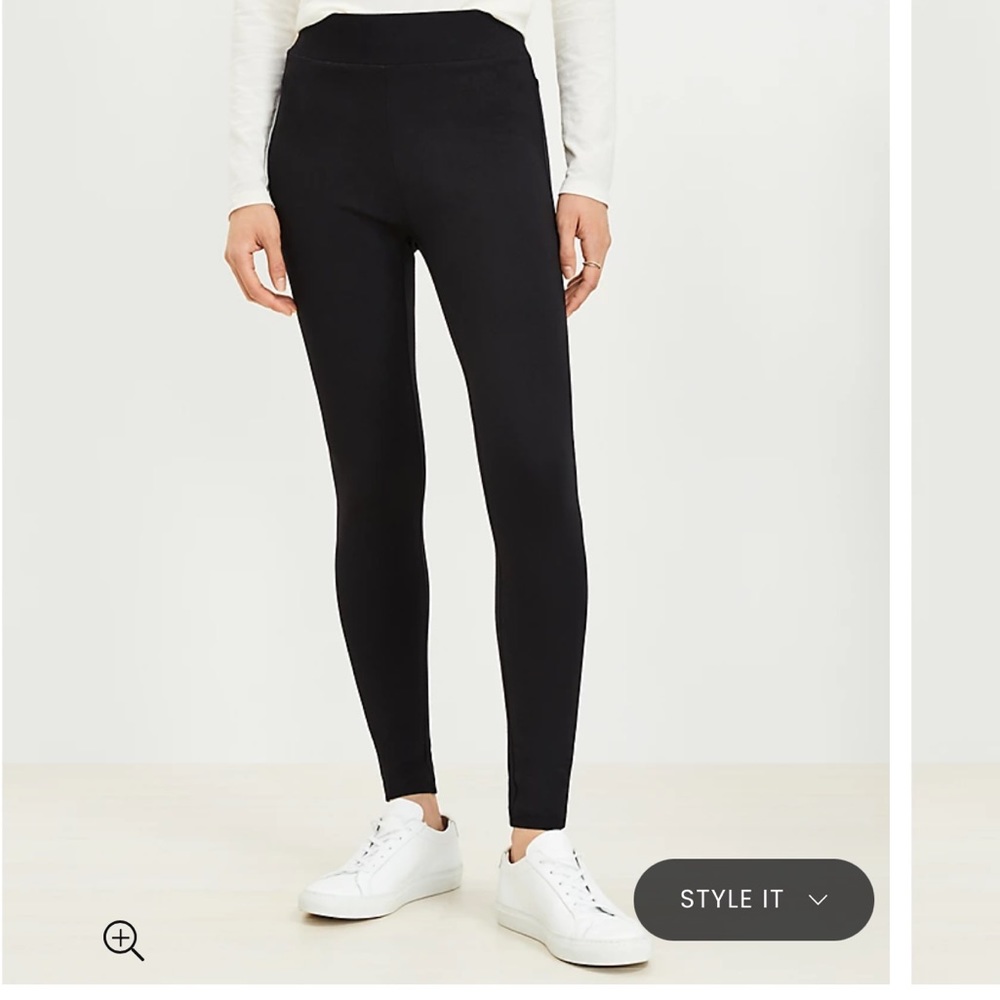 NWT LOFT Ponte leggings medium petite
